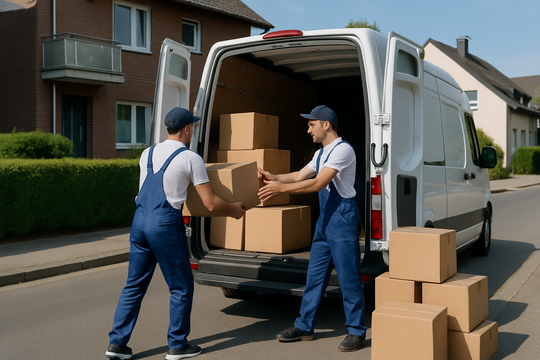 Umzugshelfer Hamm beim professionellen Möbeltransport